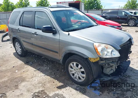 2005 Honda Cr-V Ex из США, поврежденный, VIN JHLRD78835C012957